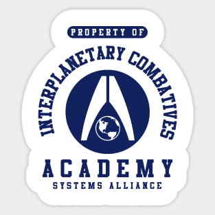 Interplanetary Combatives Academy | Mass Effect Sticker